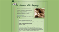 Desktop Screenshot of mothersmilkco.com